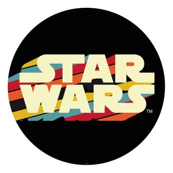 VÄGGDEKAL KOMAR DOT STAR WARS TYPEFACE 125CM