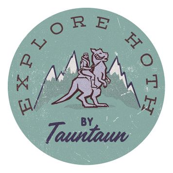 VÄGGDEKAL KOMAR DOT STAR WARS EXPLORE HOTH 125CM