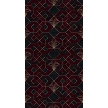 FOTOTAPET KOMAR COQUILLES ROUGES 150X280CM