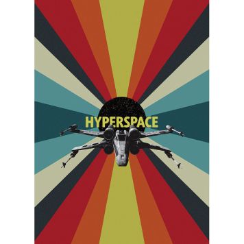 FOTOTAPET KOMAR STAR WARS HYPERSPACE 200X280CM