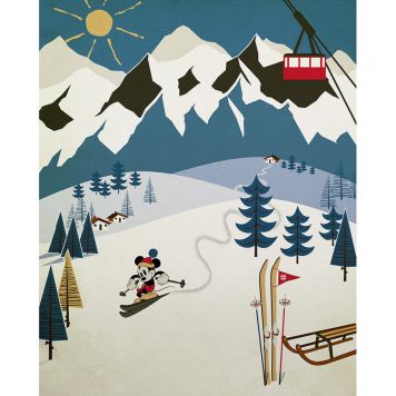 FOTOTAPET KOMAR MICKEY ALPINE 200X250CM