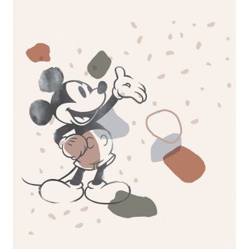 FOTOTAPET KOMAR MICKEY ORGANIC SHAPES 250X280CM