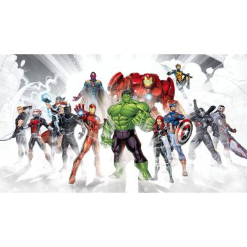 FOTOTAPET KOMAR AVENGERS UNITE 500X280CM
