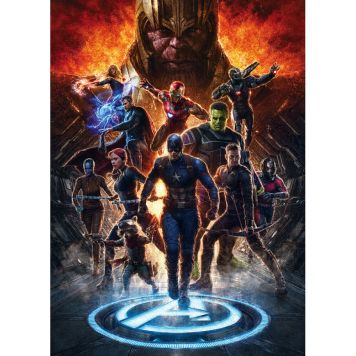 FOTOTAPET KOMAR AVENGERS VS THANOS 200X280CM