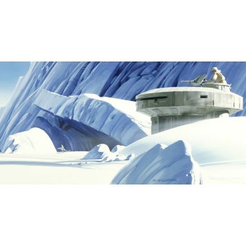 FOTOTAPET KOMAR STAR WARS RMQ HOTH ECHO BASE 500X250CM