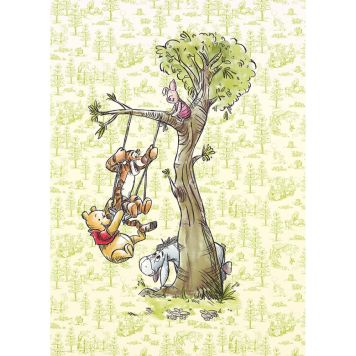FOTOTAPET KOMAR WINNIE THE POOH IN THE WOOD 200X280CM