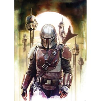 FOTOTAPET KOMAR STAR WARS MANDALORIAN BIG IMPALER 200X280CM
