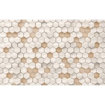 FOTOTAPET KOMAR WOODCOMB NUDE 400X250CM