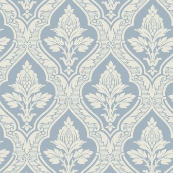 TAPET NYANS GAMMELSVENSK HAGA BLÅ 219-04