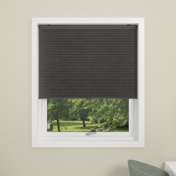 PLISSÉGARDIN TOUCH LJUSAVSKÄRMANDE 70% TRÅDLÖS 90X210 CM GRÅ