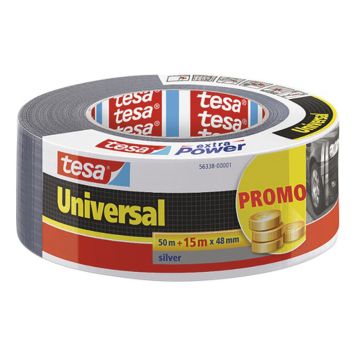 SILVERTEJP TESA EXTRA POWER PROMO UNIVERSAL SILVER 65MX48MM