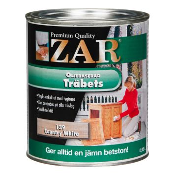 TRÄBETS OLJELASYR ZAR COUNTRY WHITE 946 ML