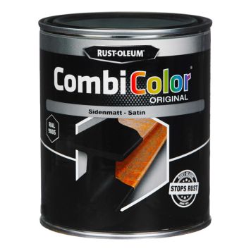 METALLACK COMBICOLOR® SVART SIDENMATT 750ML