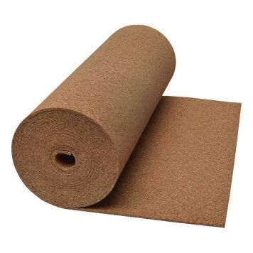 KORK PÅ RULLE 5X0.5M 4MM OBEHANDLAD