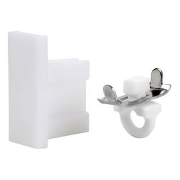 GARDINTILLBEHÖR KIRSCH ELITE STOPP & ÄNDKÅPA VIT