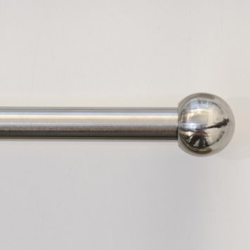 GARDINSTÅNG HASTA LUNA STÅL 90-160 CM