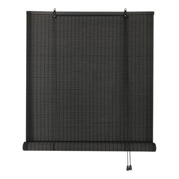 RULLGARDIN BAMBU GRÅ 120X160 CM