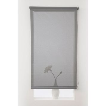 RULLGARDIN HASTA SCREEN 200X250 CM MÖRKGRÅ