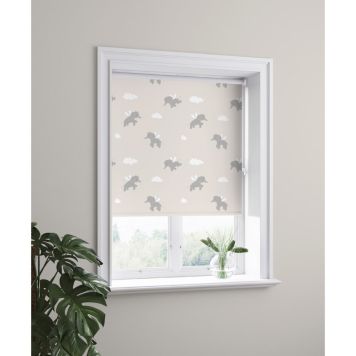 RULLGARDIN HASTA ELEPHANT 100X180CM GRÅ