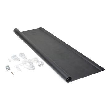 RULLGARDIN BASIC MÖRKLÄGGANDE 100X185CM SVART