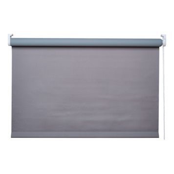 RULLGARDIN TRITON MÖRKLÄGGANDE 100X185CM MÖRKGRÅ