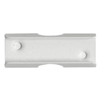 VÄGGBESLAG DB 7,5 CM VIT