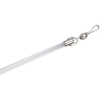 DRAGSTAV KIRSCH FÖR GARDIN TRANSPARENT 75CM