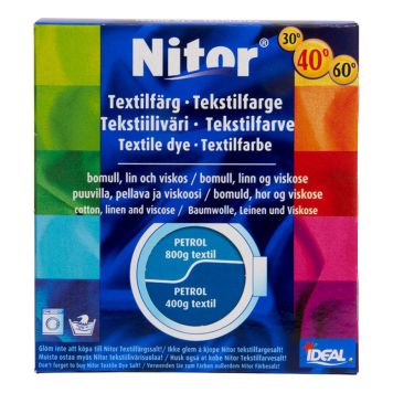 TEXTILFÄRG NITOR PETROL 14