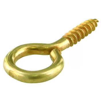 ÖGLESKRUV STABILIT MÄSSING 3X8MM 10-PACK