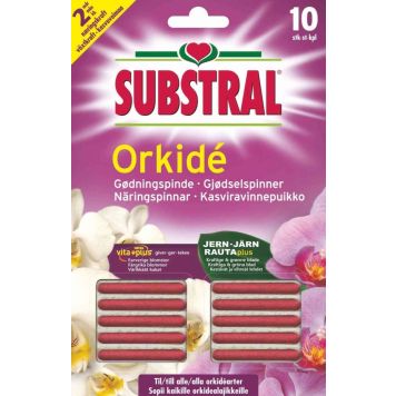 NÄRINGSPINNAR SUBSTRAL FÖR ORKIDÉ 10-PACK