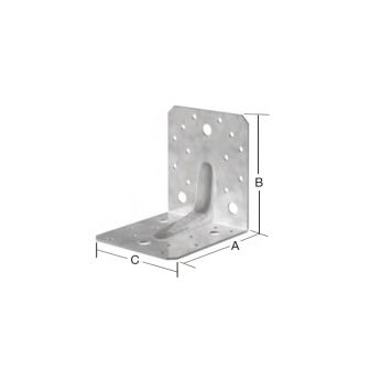 VINKELJÄRN VORMANN FÖRSTÄRKT ROSTFRITT 