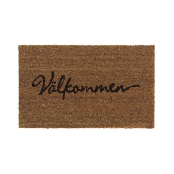 DÖRRMATTA COCOS NATUR VÄLKOMMEN 45X75