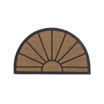 DÖRRMATTA SISAL HALVMÅNE B 45X75 BRUN