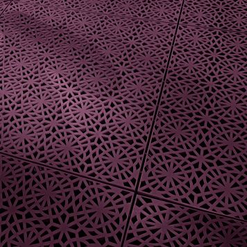 GOLVPLATTA BERGO XL WARM VIOLET 1M²