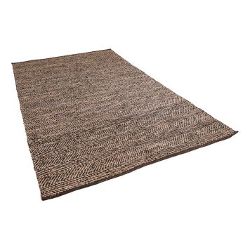 LÄDERMATTA BRUCE 60X90CM BRUN