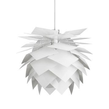TAKLAMPA DYBERG LARSEN PINEAPPLE Ø35 CM VIT
