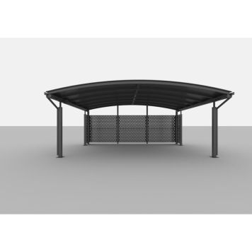 GAVELVÄGG GENUA ALLVIEW CALUX DUBBEL STÅL