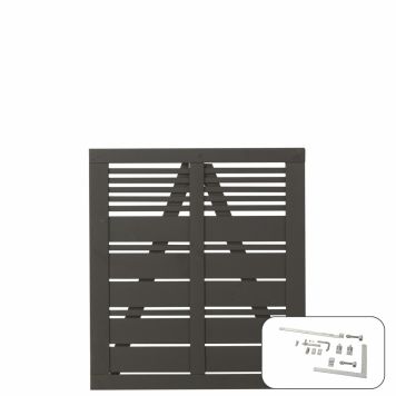 GRIND PLUS SILENCE 100X110CM GRÅ