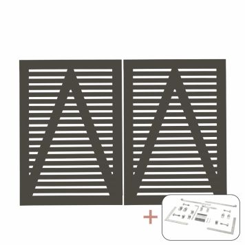 DUBBELGRIND PLUS TOKYO 200X140CM GRÅ 