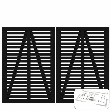 DUBBELGRIND PLUS HARMONI 200X140CM SVART