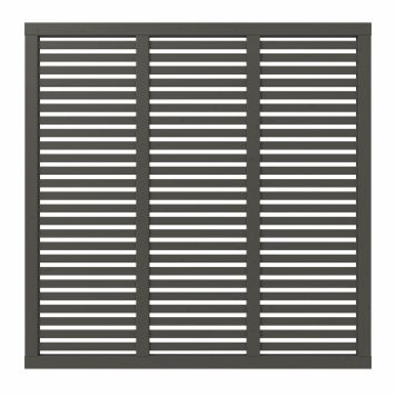 VINDSKYDD PLUS HARMONI 180X180CM GRÅ