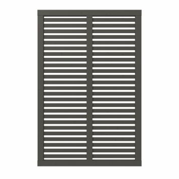 VINDSKYDD PLUS HARMONI 120X180CM GRÅ 