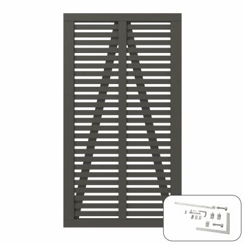 GRIND PLUS HARMONI 100X180CM GRÅ 