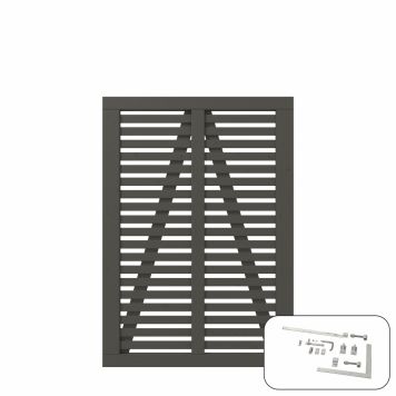 GRIND PLUS HARMONI100X140CM GRÅ