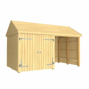 FÖRRÅD PLUS CLASSIC MULTI DUBBELDÖRR OBEHANDLAD 2 10M²