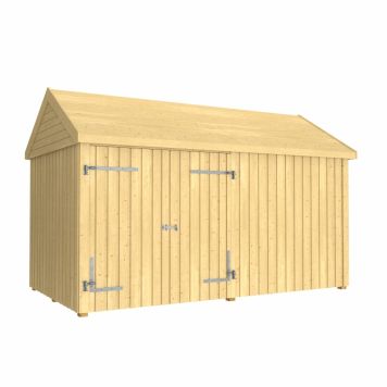 FÖRRÅD PLUS CLASSIC MULTI DUBBELDÖRR/STÄNGD FRONT OBEHANDLAD 10M²