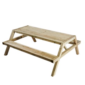 TRÄDGÅRDSMÖBEL HORTUS BORD/BÄNKSET X-LARGE 200X170X79CM                           