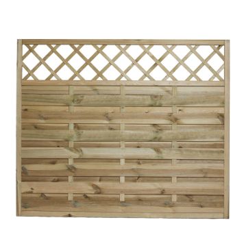 VINDSKYDD NORDIC FENCE SOLID TRYCKIMPREGNERAT 150X180CM                                                               
