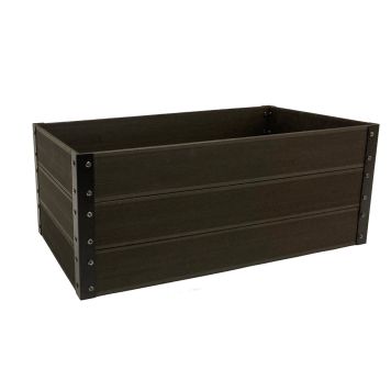 PLANTERINGSLÅDA HORTUS KOMPOSIT 36X44X46CM SVART                        