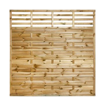 VINDSKYDD NORDIC FENCE STRAIGHT TRYCKIMPREGNERAT 180X180CM          